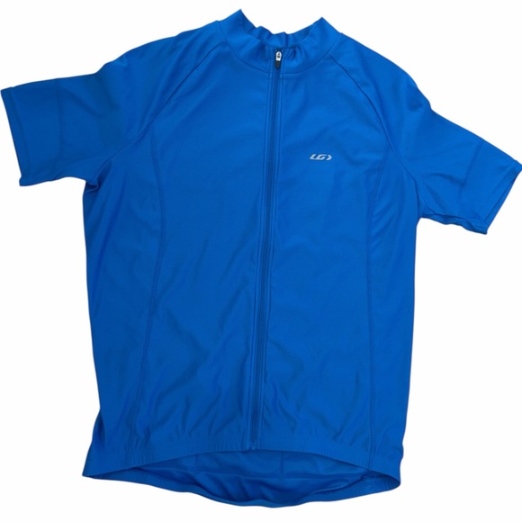 Garneau Other - GARNEAU Men’s Cycling Jersey Blue with Back Pockets M